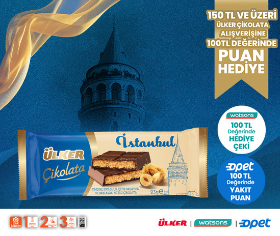 Çek Kazan Ülker Çikolata Kampanyası